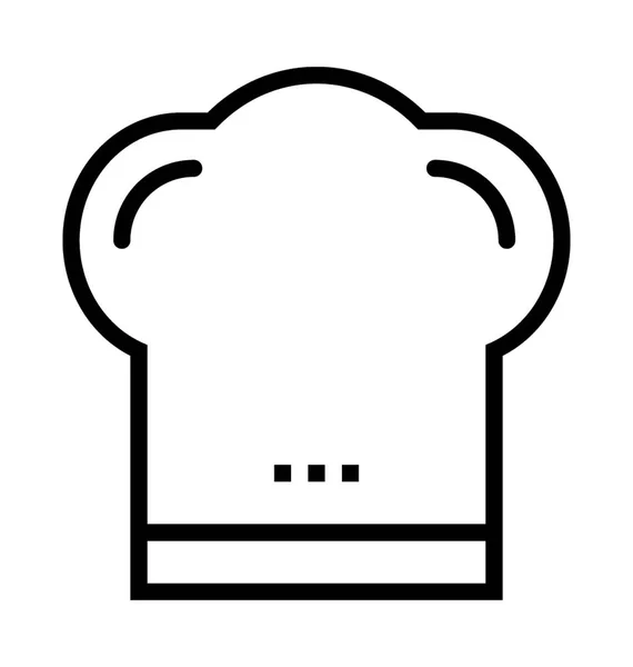 Sombrero de Chef — Vector de stock