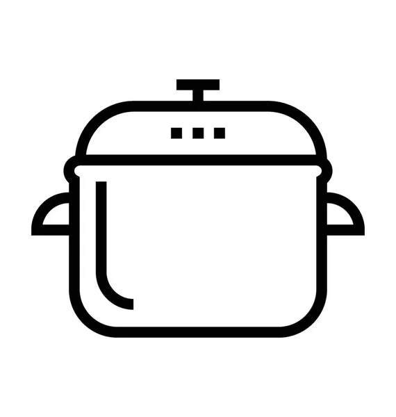 Cooking Pan — Stock Vector