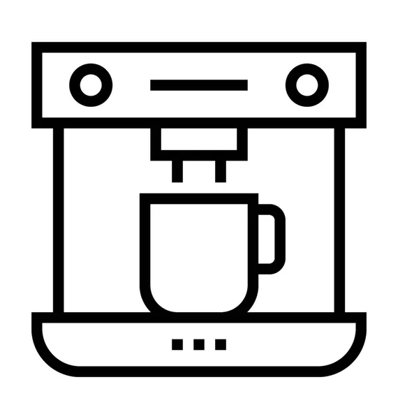 コーヒーマシン — ストックベクタ