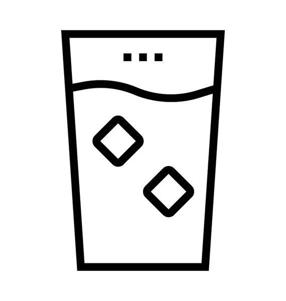 Kall dryck — Stock vektor