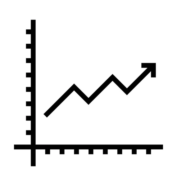 Gráfico de crescimento —  Vetores de Stock