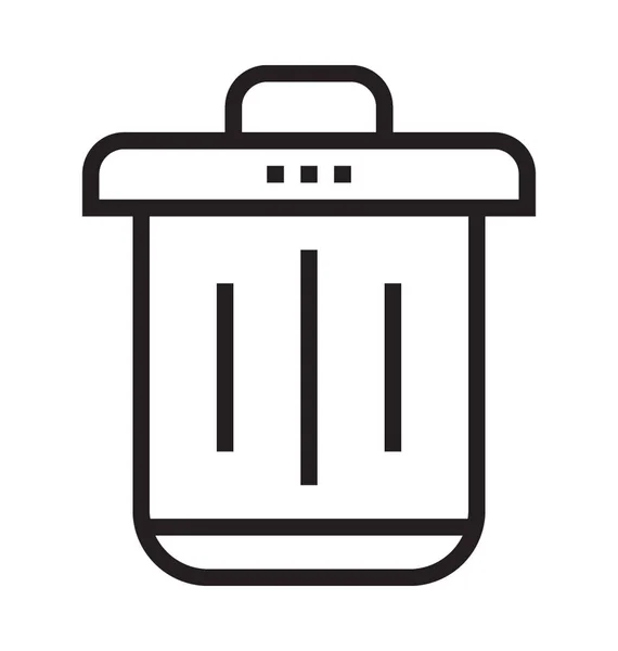 Dustbin — Stock Vector