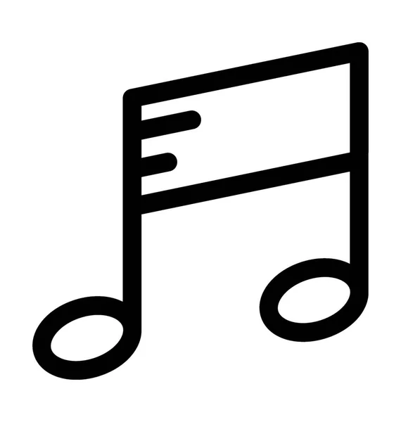 Musik anmärkning — Stock vektor