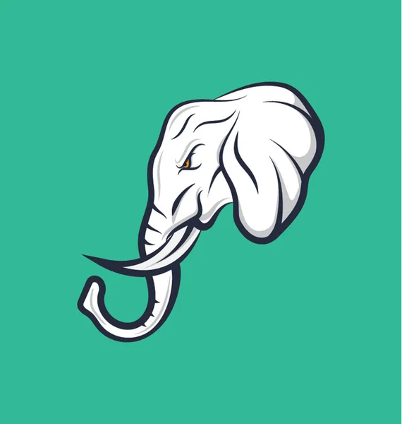 Olifant — Stockvector