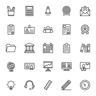 Eğitim vektör simgeler 4