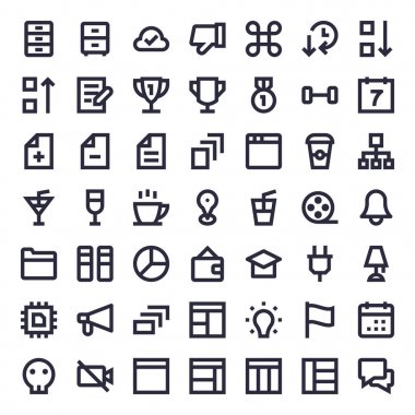 Satır temel simgeler 34