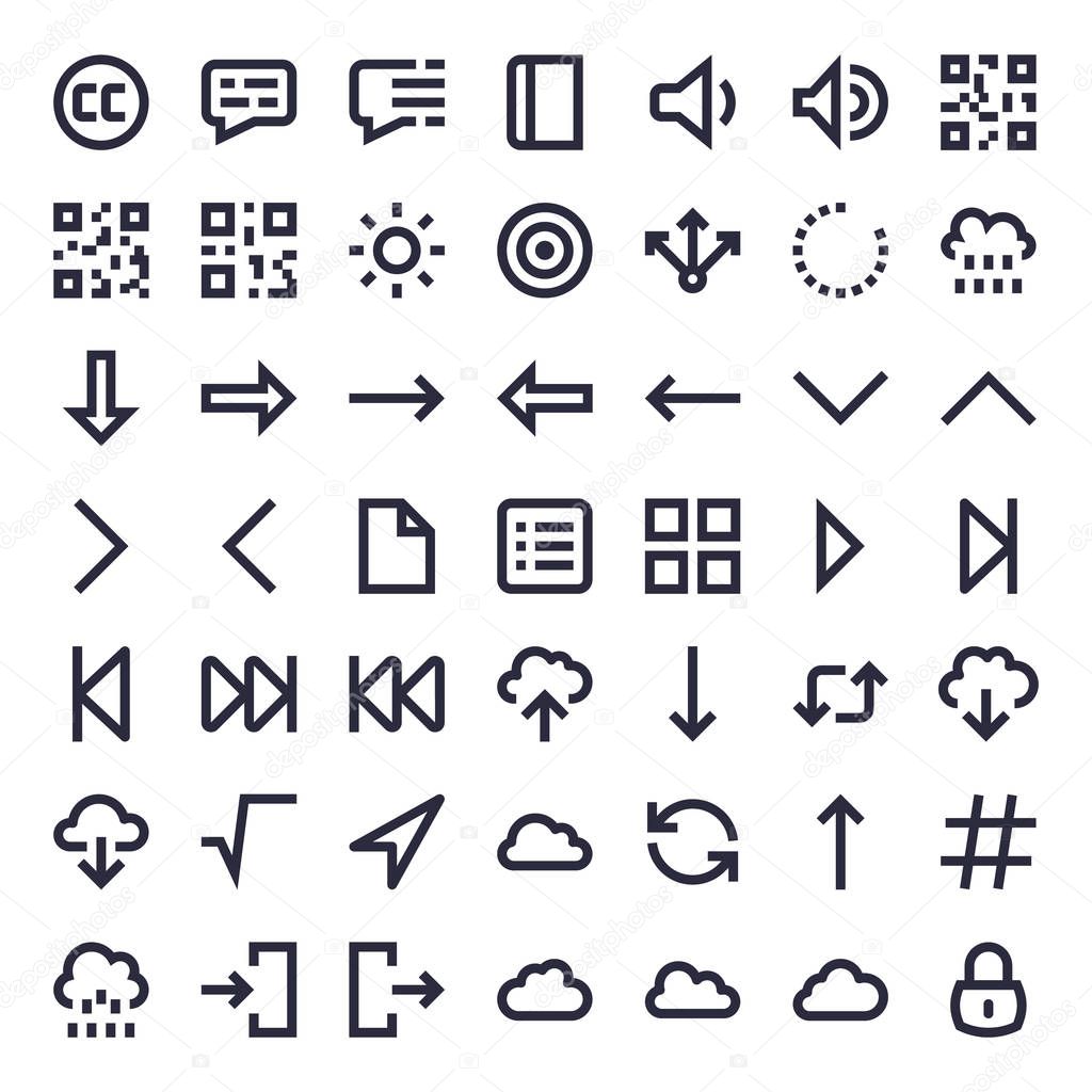 Line Essential Icons 55