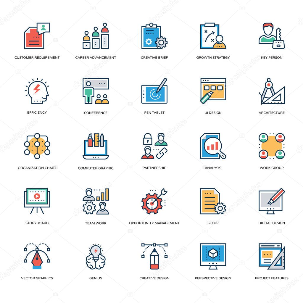 Web Design and Development Vector Icons 8