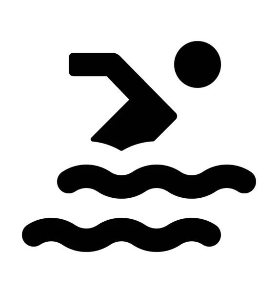 Natation — Image vectorielle