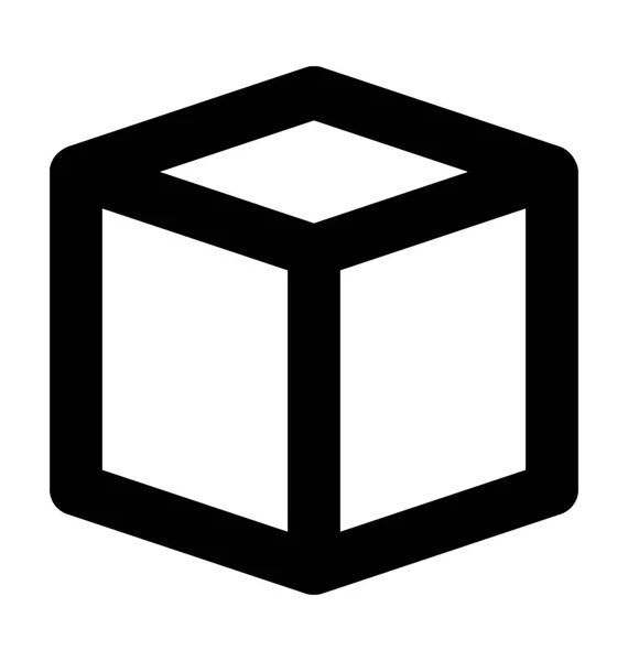 Forme de cube — Image vectorielle