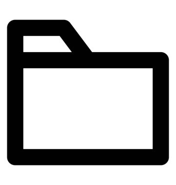 klasör vektör hat simgeleri 