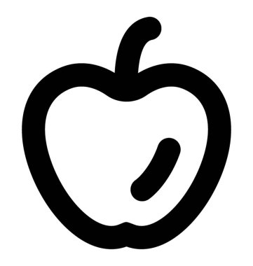 Apple vektör hat simgeler 