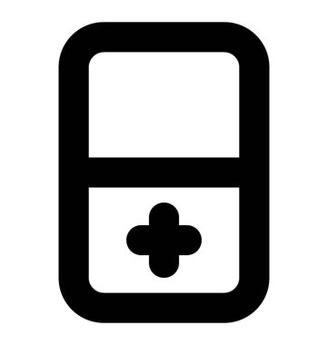 Gameboy vektör satırı simgesi