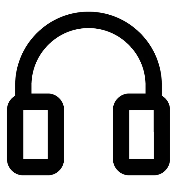 耳机矢量线图标 — 图库矢量图片