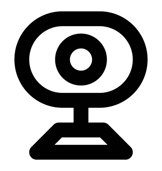 Векторная Икона Веб Камеры — стоковый вектор