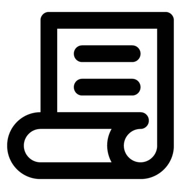 El ilanı vektör satırı simgesi