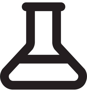 Şişesi vektör satırı simgesi