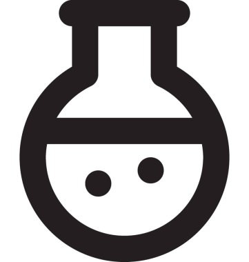 Şişesi vektör satırı simgesi