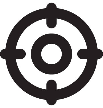 Odak vektör satırı simgesi 