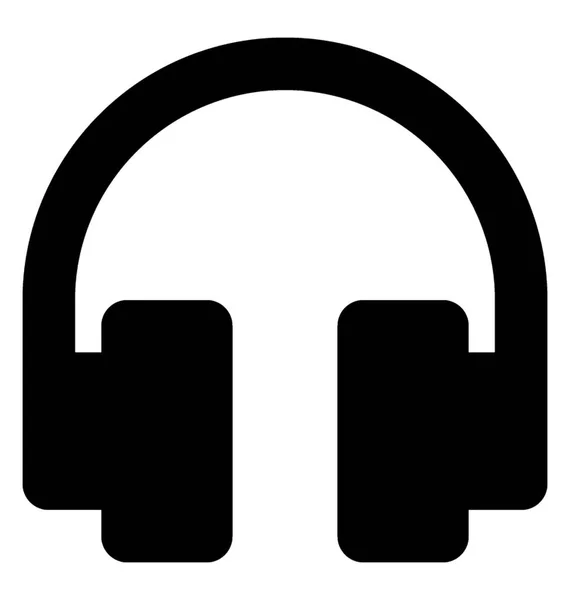 耳机标志符号矢量图标 — 图库矢量图片