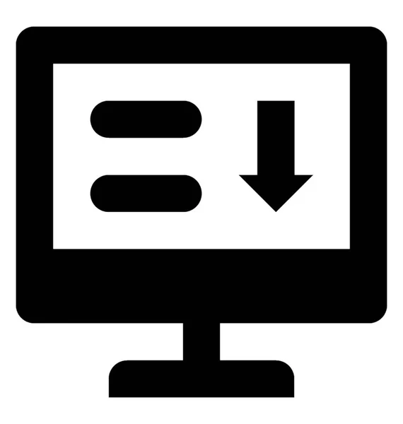 Download Van Glyph Vector Icon — Stockvector