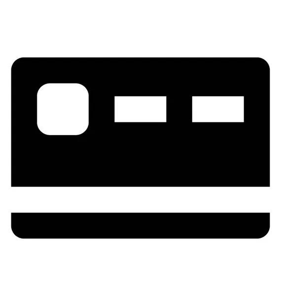 信用卡标志符号矢量图标 — 图库矢量图片