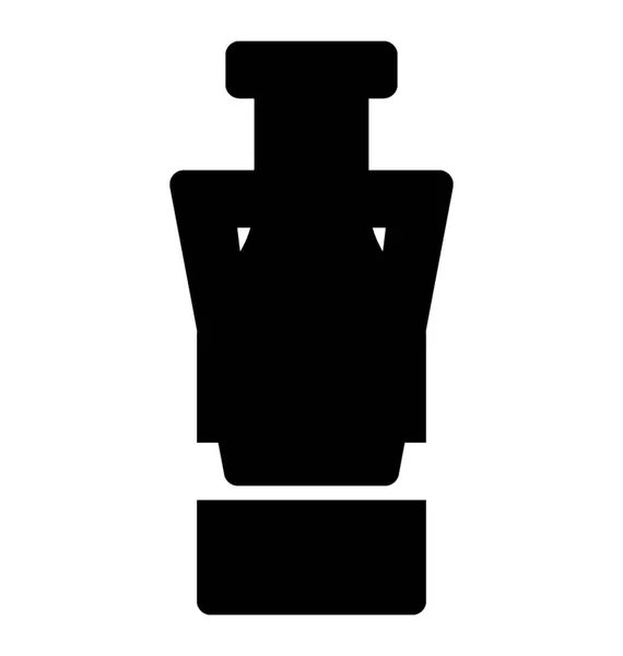 Trinken Glyphen Vektorsymbol — Stockvektor