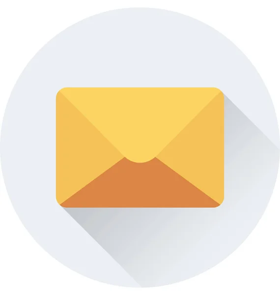 Inbox Flat Vector Icon — Stockvector