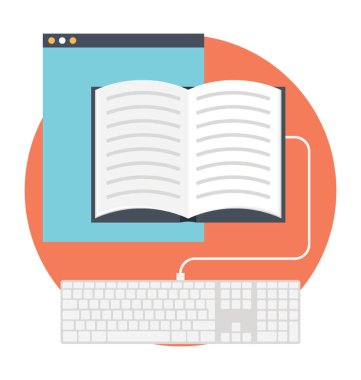 Eğitim bilgi işlem yenilikleri vektör 