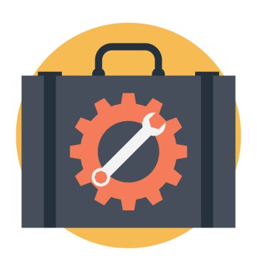 Teknik destek ya da ekipman büyük vektör onarmak 