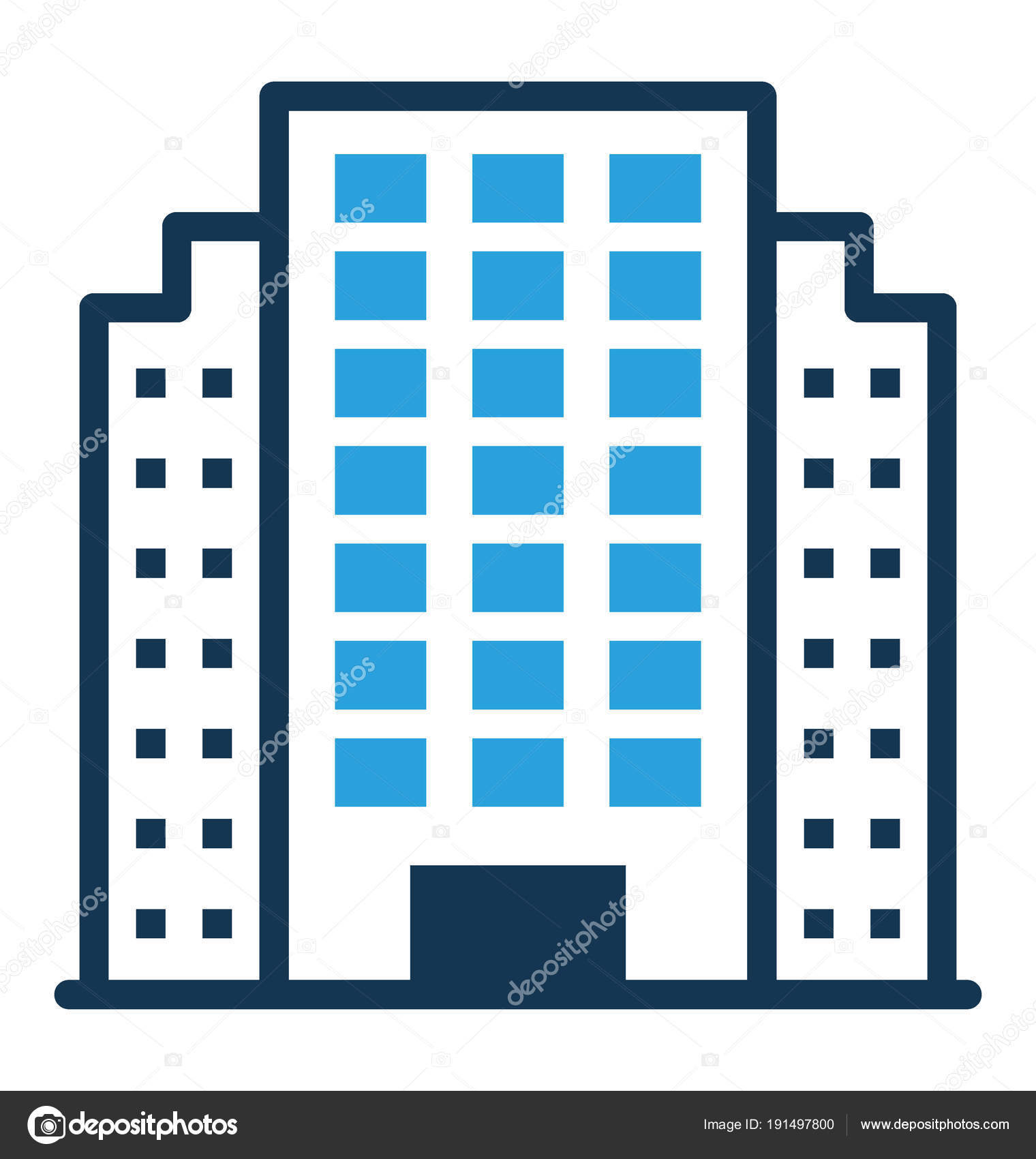 Vectores: empresa de | Ilustración Vector Plano Del Icono ...