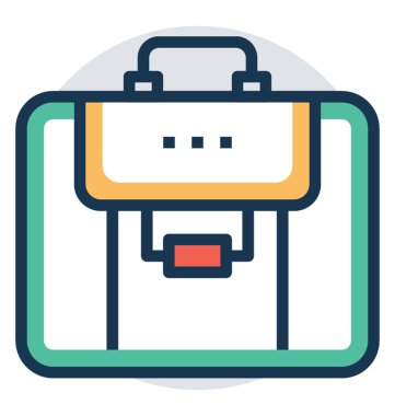 İş portföy kavramı vektör simgesi