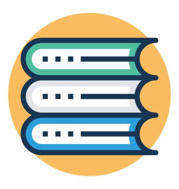 Vektör simge tasarlanmış bilgi, ansiklopedi, okul, eğitim ve ilgili projeler 