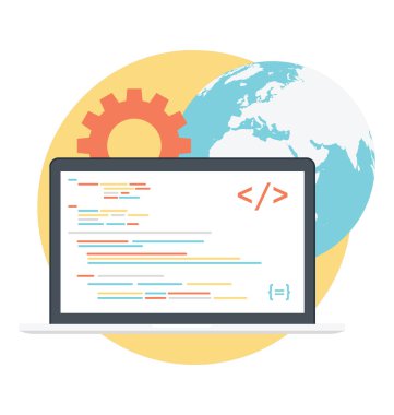 Programlama ve kodlama, Web sitesi geliştirme düz tasarlamak 