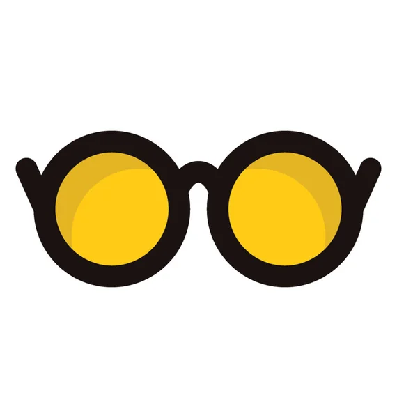 Farbiges Icon Design Der Brille — Stockvektor