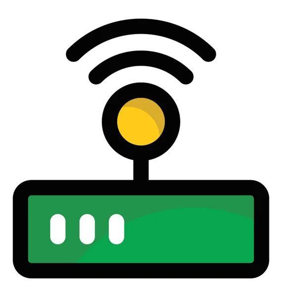 Punto Accesso Wifi Internet Wireless — Vettoriale Stock