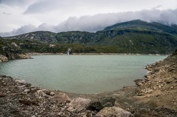 rocky mountains and river