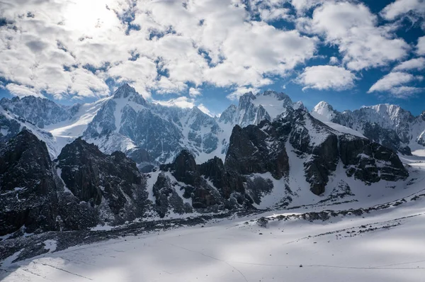 Winter mountains