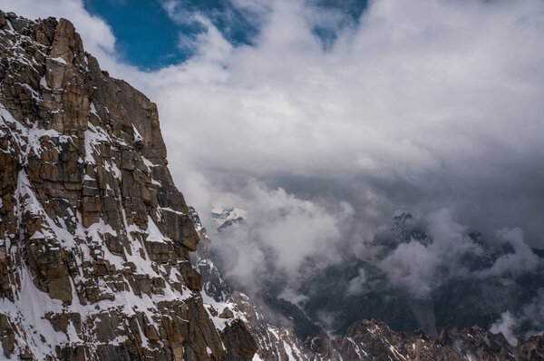 Winter mountains landscape — Stock Image Winter mountains landscape Stock Photo