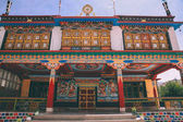 monumentális régi épület Leh City, indiai Himalája 