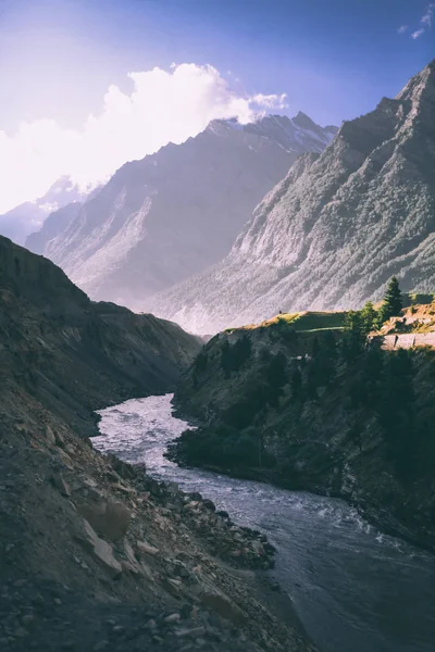 Fiume di montagna — Foto Stock