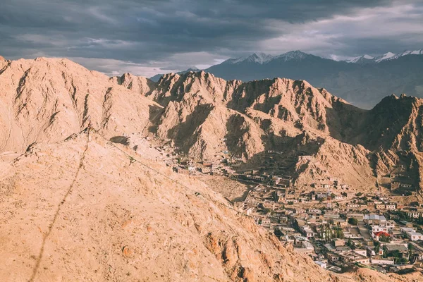 Ancient Town Cityscape Indian Himalayas — Stock Photo, Image