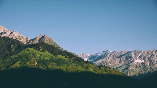 beautiful mountain landscape in Indian Himalayas