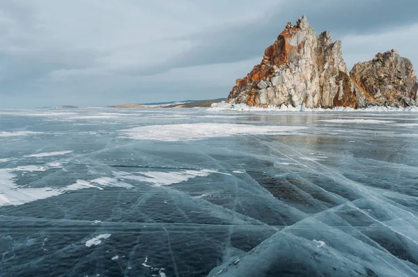 Frozen lake — Stock Photo, Image