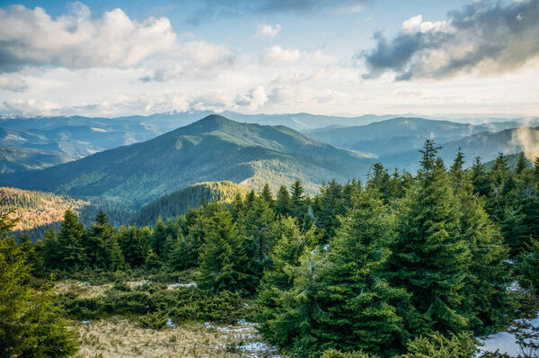 Carpathian mountains
