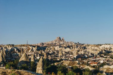 Şehir ve Peri bacaları, Kapadokya havadan görünümü