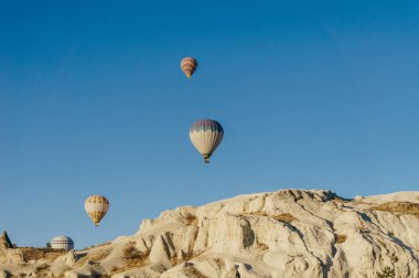 Sıcak Hava Balon Festivali Göreme Milli Parkı, Peri bacaları, Kapadokya, Türkiye