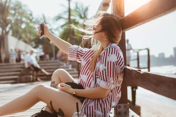 Selfie. — Foto de Stock