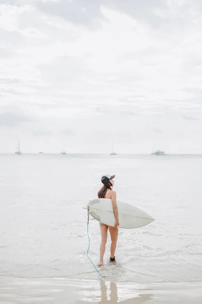 Plaża w Oceanie — Zdjęcie stockowe