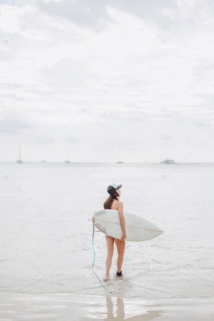 beach at ocean